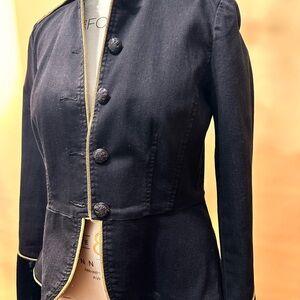 Lauren Ralph Lauren Black Blazer with Gold Trim